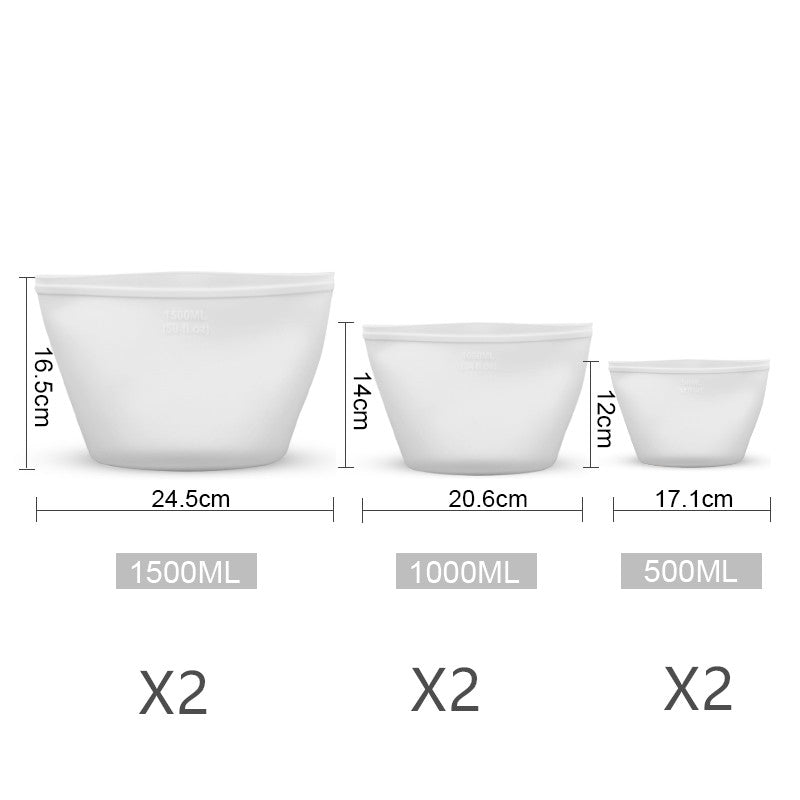 Silicone Food Storage Bags