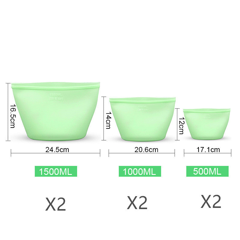Silicone Food Storage Bags