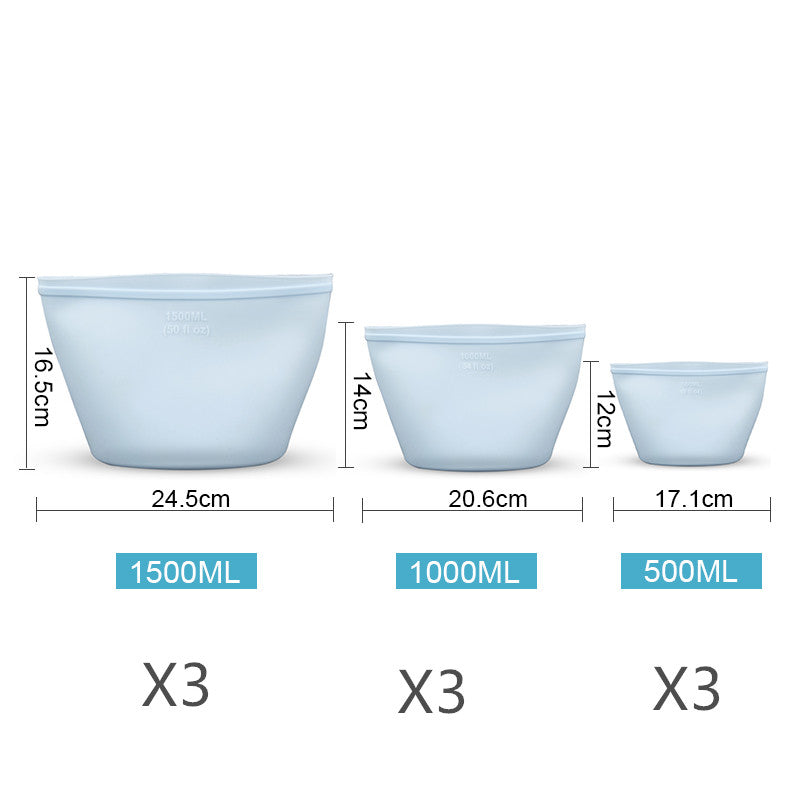Silicone Food Storage Bags